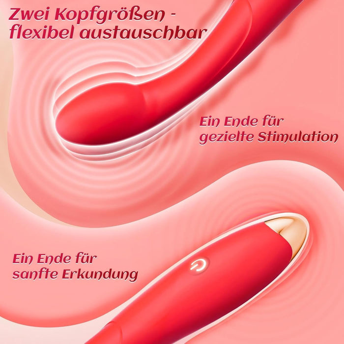 Cacuola flexibler Doppelkopf-Vibrator 18,5 cm