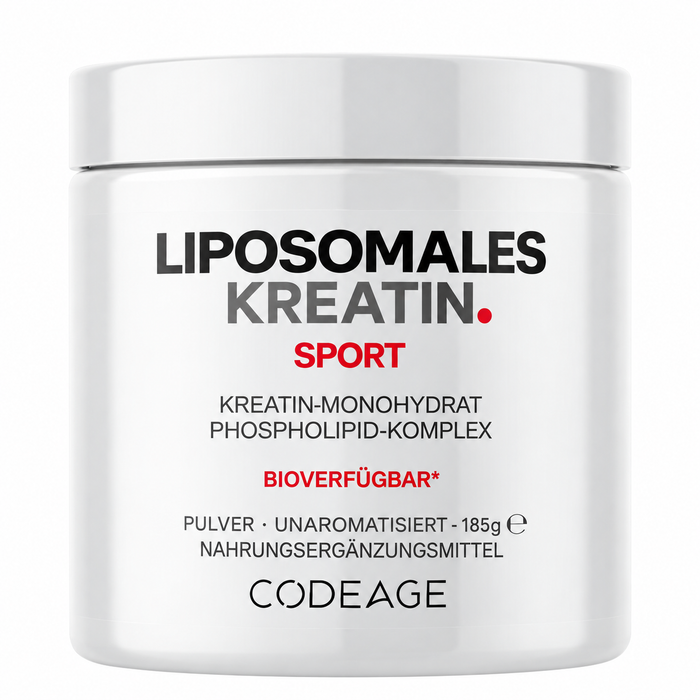 Codeage Liposomales Kreatin-Monohydrat-Pulver, 60 Portionen