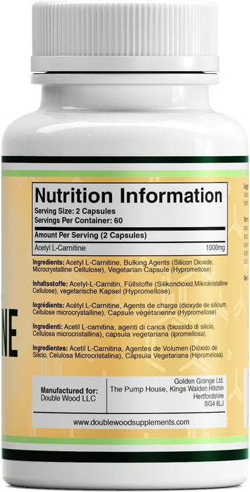 Double Wood Acetyl-L-Carnitin