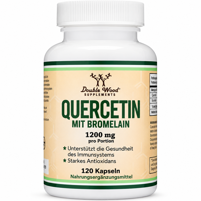 Double Wood Quercetin mit Bromelain