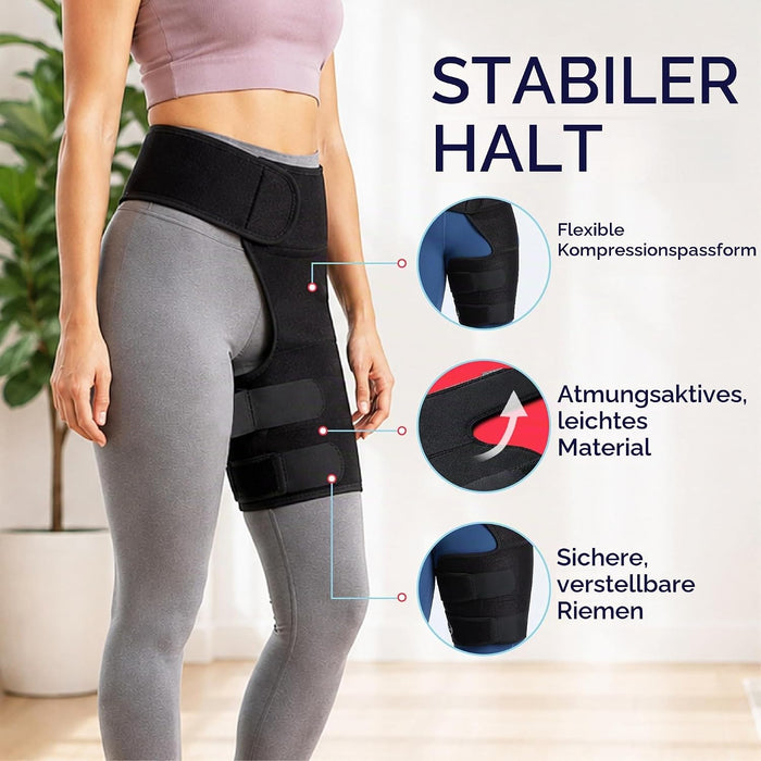 Dr. Arthritis Hüft- und Oberschenkelbandage, rechts L/XL
