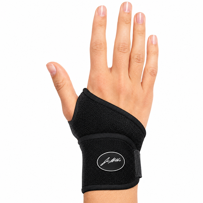 Dr. Arthritis Leichte Handgelenkbandage, schwarz