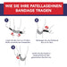 Dr. Arthritis Patellasehnenbandage, schwarz