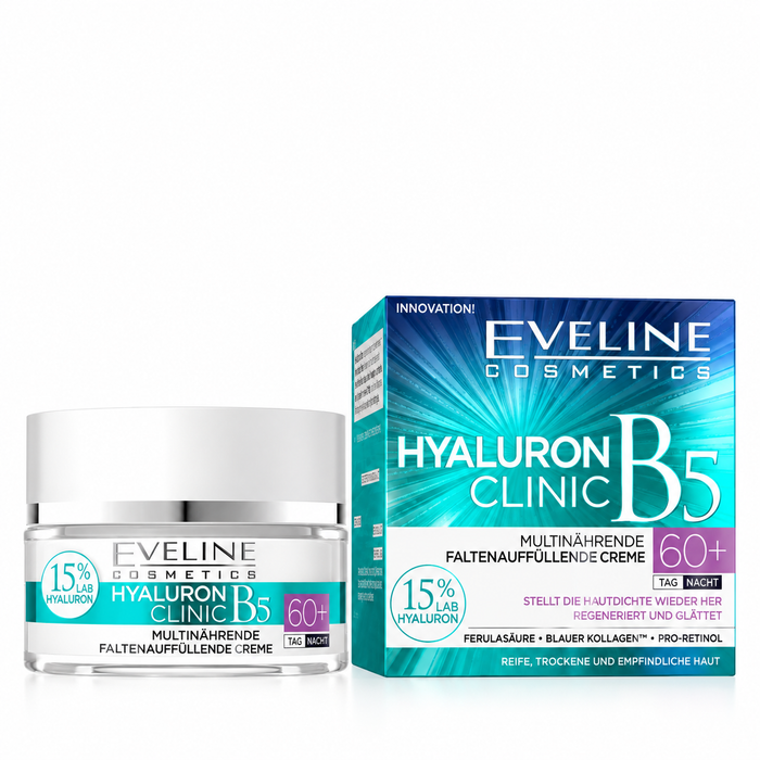 Eveline Cosmetics Hyaluron Expert 60+ Tag- und Nachtcreme