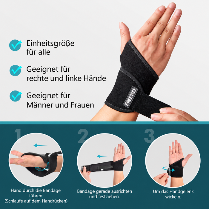FREETOO HB-29 flexible Sport-Handgelenkbandage