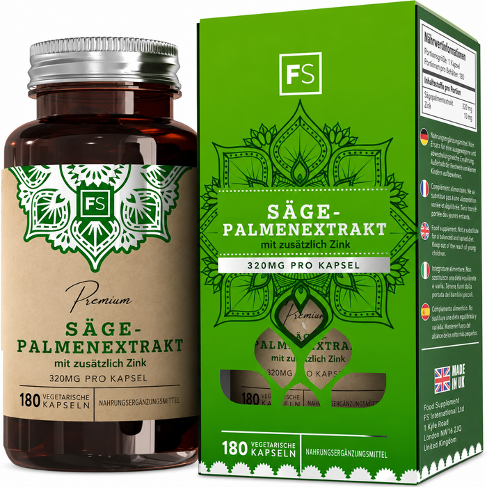 Focus Supplements Sägepalme mit Zink