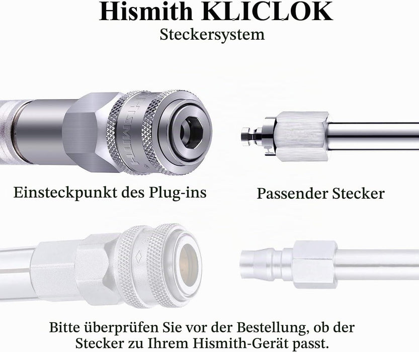 HISMITH KlicLok Silikondildo 23 cm