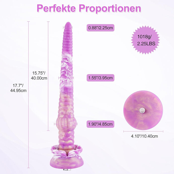 HISMITH Tentakel-Fantasy-Dildo 44,95 cm