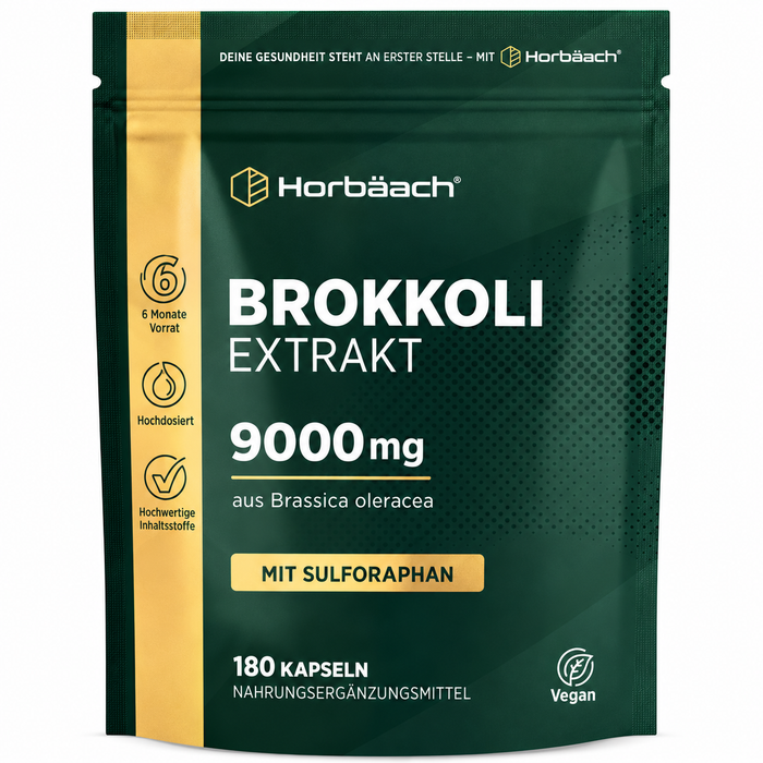 Horbäach Brokkolisprossen-Extrakt, 180 Kapseln