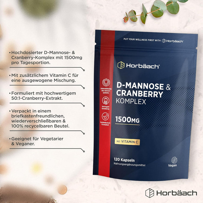 Horbäach D-Mannose-Cranberry-Komplex