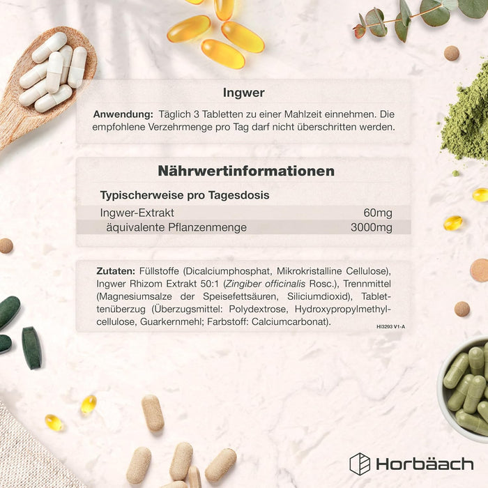 Horbäach Ingwerwurzelextrakt