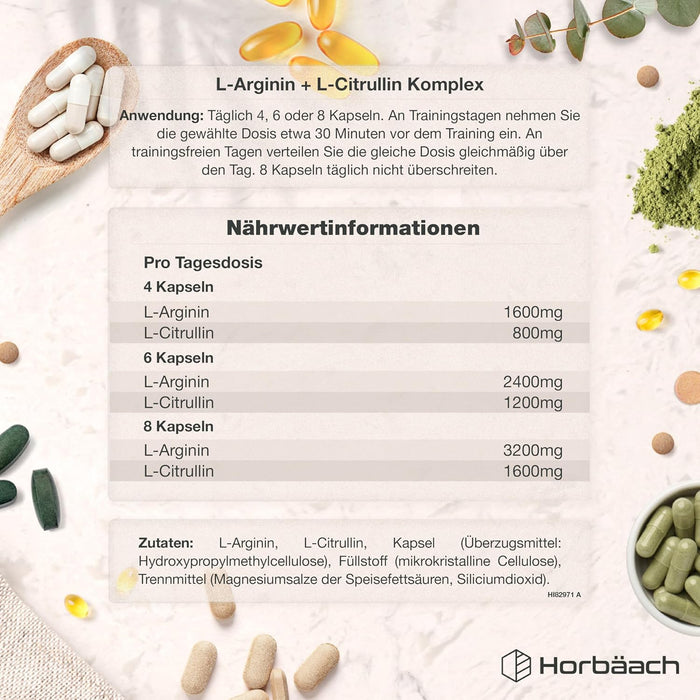 Horbäach L-Arginin-L-Citrullin-Komplex
