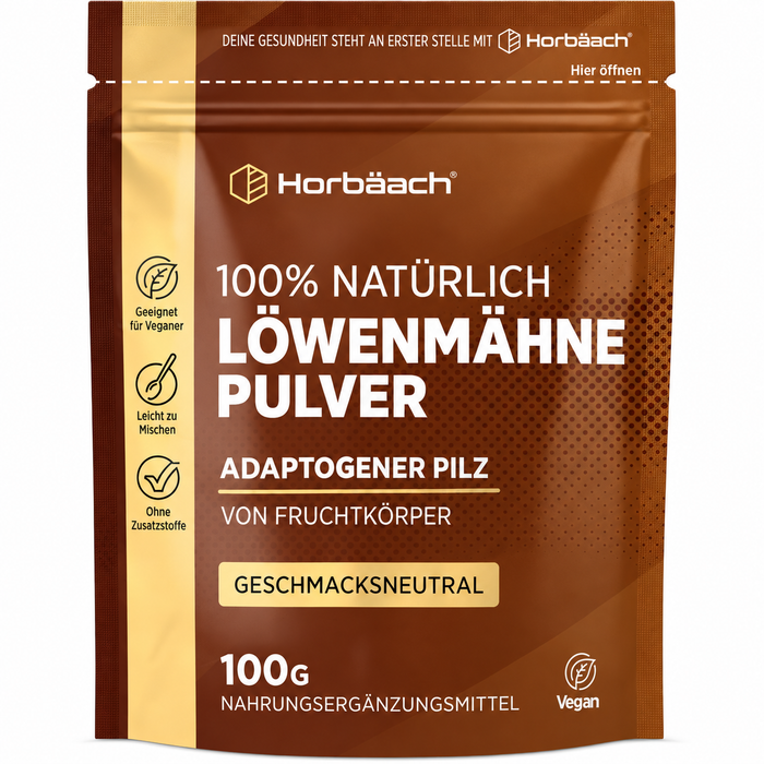 Horbäach Löwenmähne-Pilzpulver