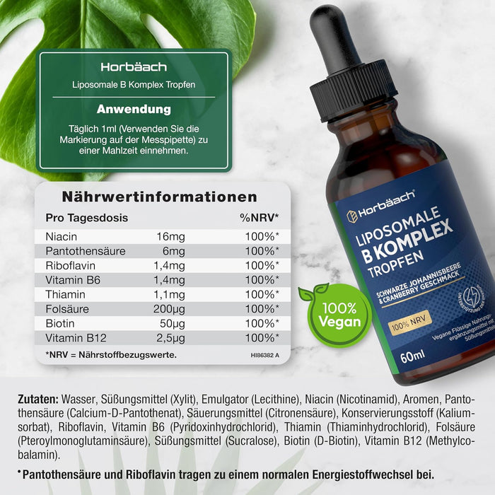 Horbäach Liposomaler Vitamin-B-Komplex