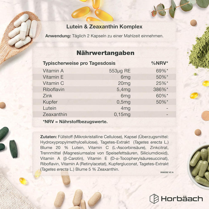 Horbäach Lutein-Zeaxanthin-Komplex