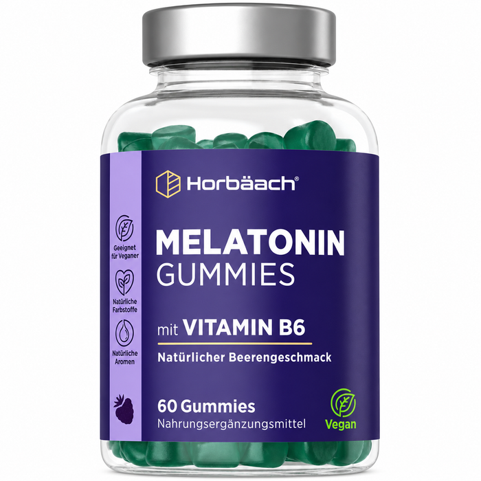 Horbäach Melatonin mit Vitamin B6