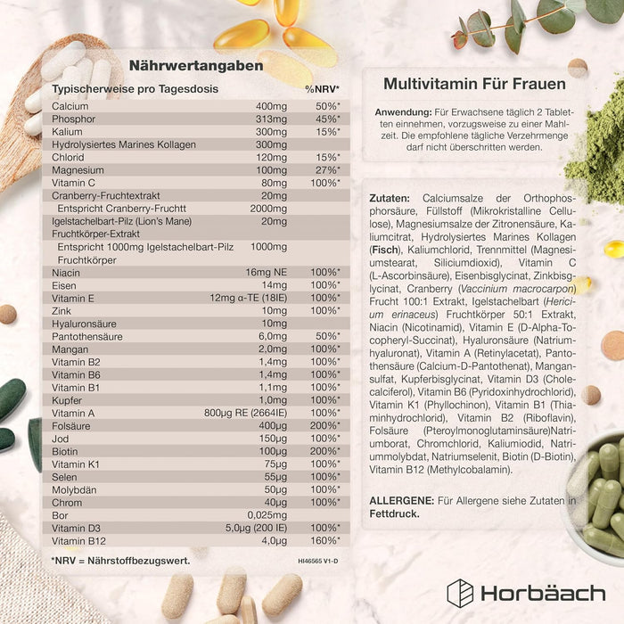 Horbäach Multivitamin für Frauen