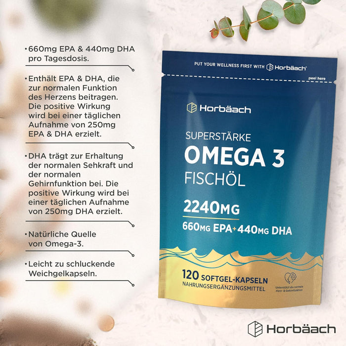 Horbäach Omega-3-Fischöl