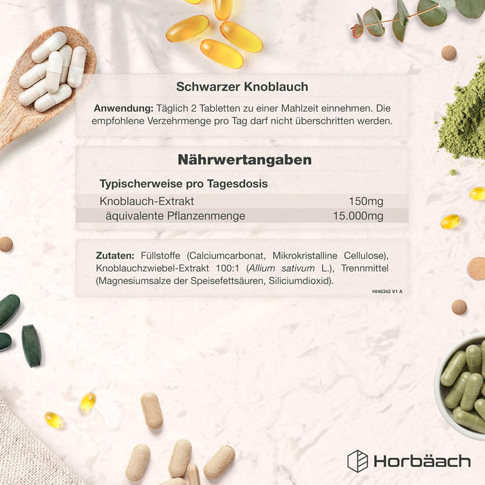 Horbäach Schwarzer Knoblauch