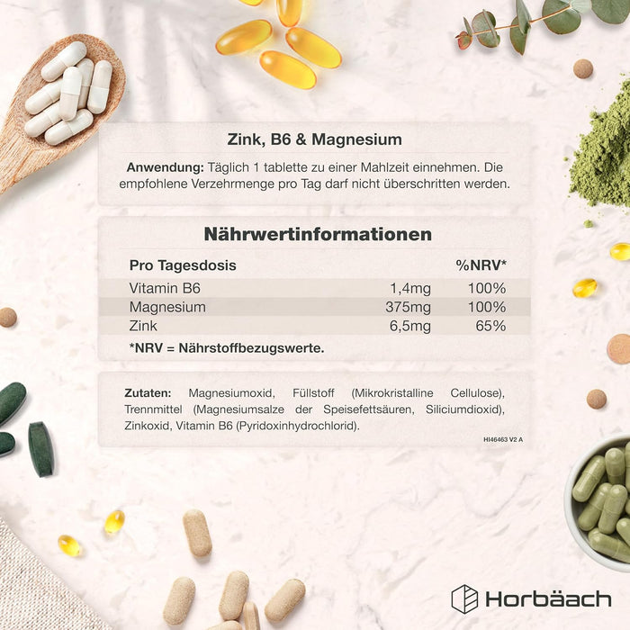 Horbäach Zink-Magnesium-B6-Komplex