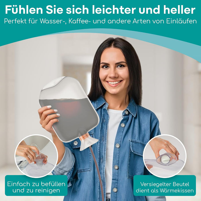 Medi Grade EIK01 Einlaufgerät 2 Liter mit Schlauch