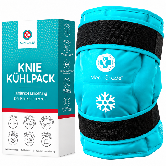 Medi Grade KIP01 Gel-Kühlmanschette für das Knie