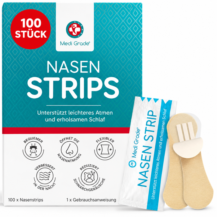 Medi Grade Nasenstrips hautfarben