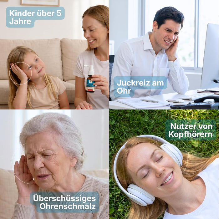Medi Grade Olivenöl-Ohrenspray