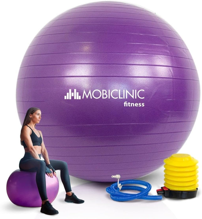 Mobiclinic PY-01 Gymnastikball 58 cm, Lila