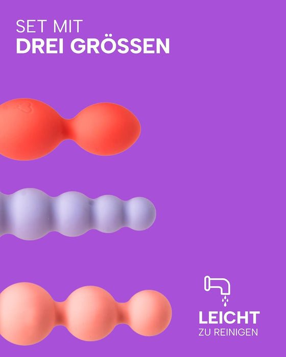 MySecretCase Analtrainer-Sortiment aus Silikon