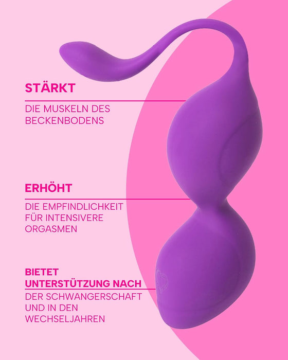 MySecretCase Beckenbodentrainer Liebeskugeln Lila