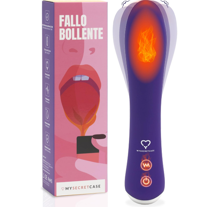 MySecretCase Fallo Bollente beheizbarer Vibrator