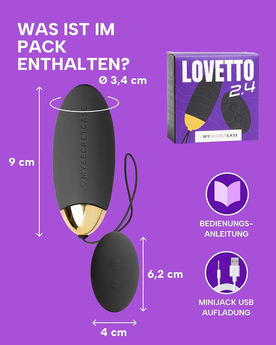 MySecretCase Lovetto 2.4 Vibrations-Ei