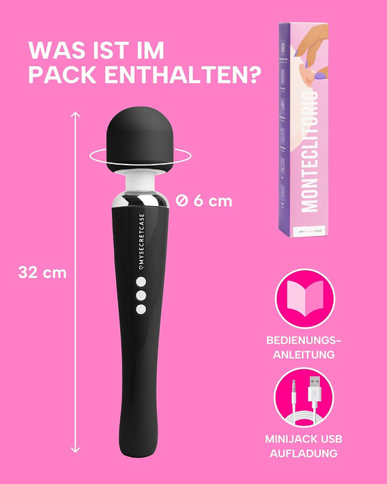 MySecretCase Magic Wand Massagestab 32 cm