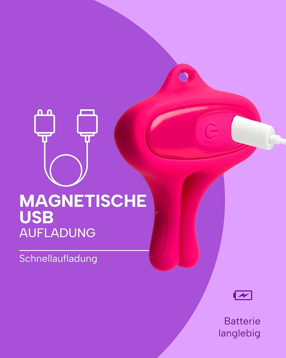 MySecretCase Poppe Pop vibrierende Brustwarzenklemmen