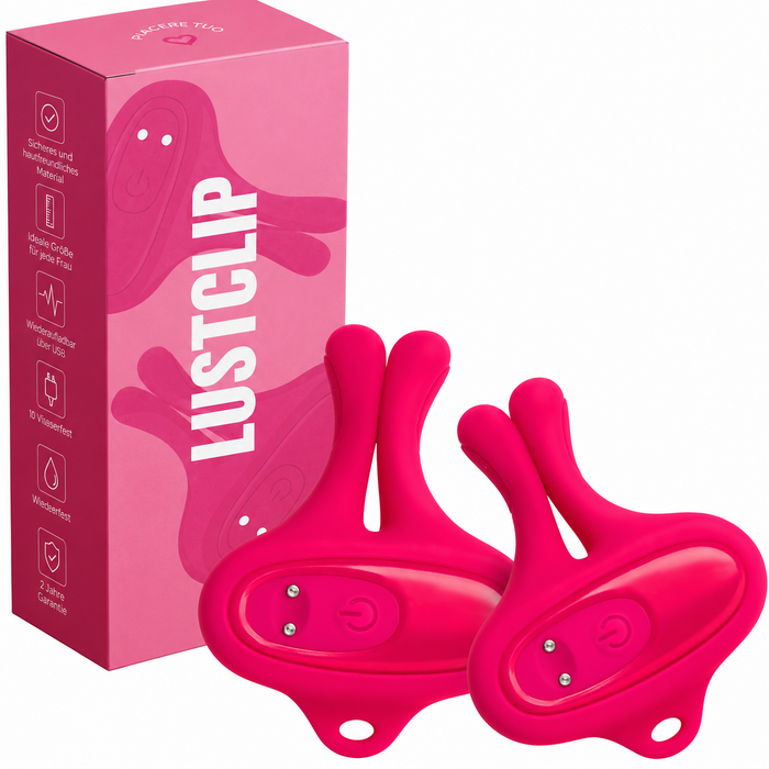 MySecretCase Poppe Pop vibrierende Brustwarzenklemmen