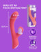 MySecretCase Rabbit-Vibrator mit Zungenstimulation