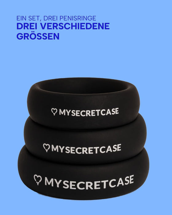 MySecretCase Silikon-Penisringe