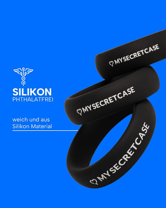 MySecretCase Silikon-Penisringe