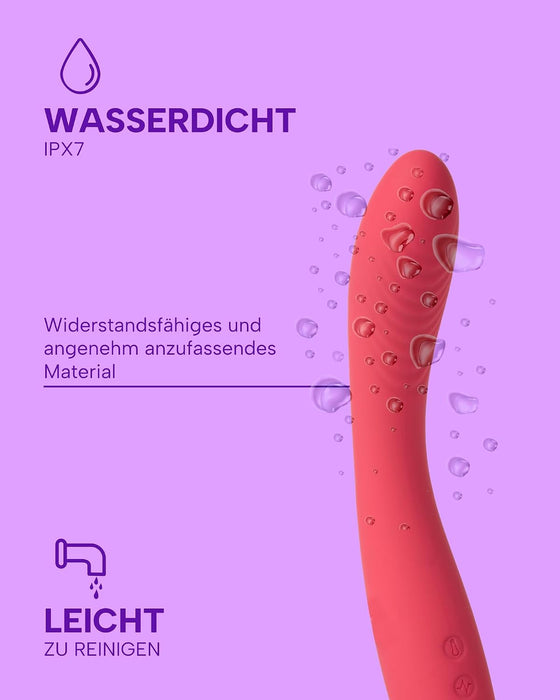MySecretCase beheizbarer G-Punkt-Vibrator 22 cm