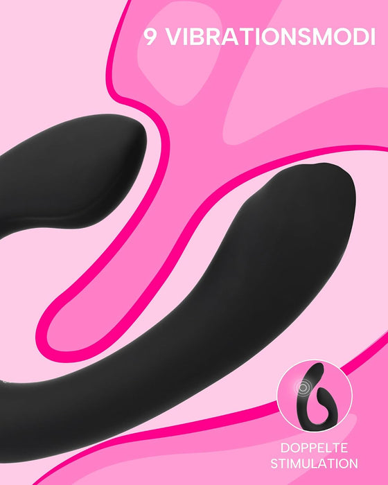 MySecretCase flexibler Doppelvibrator 9 Modi