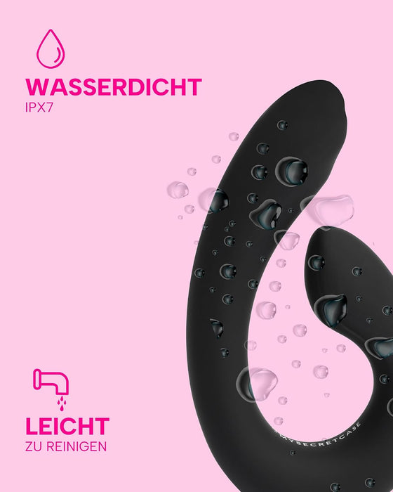 MySecretCase flexibler Doppelvibrator 9 Modi