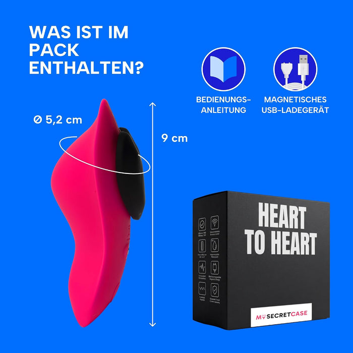 MySecretCase magnetischer Slip-Vibrator Pink