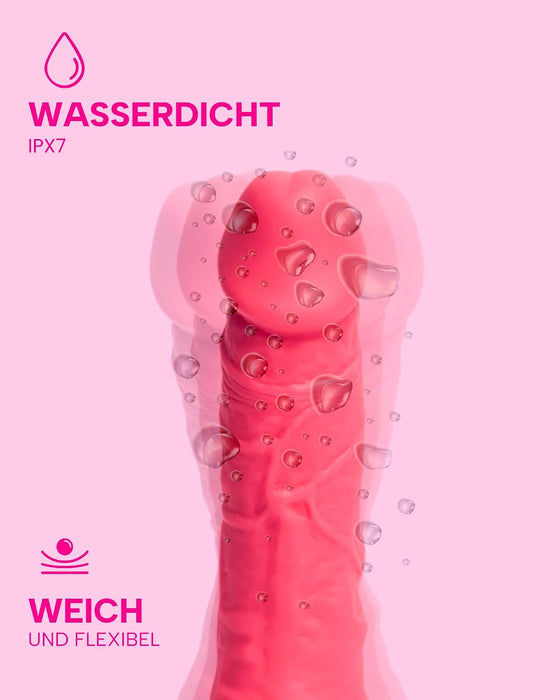 MySecretCase realistischer Saugnapf-Dildo 13 cm