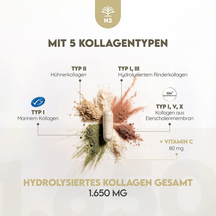 N2 Natural Nutrition Multi Collagen mit Vitamin C