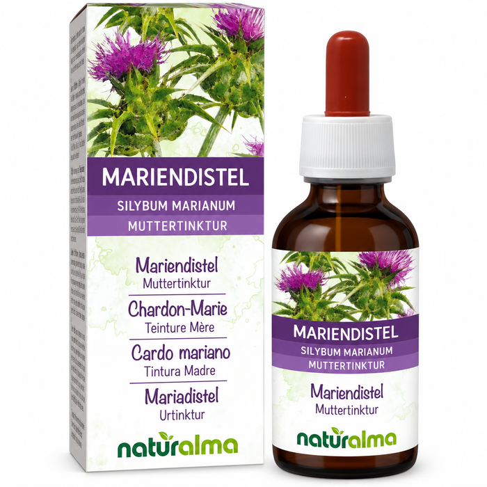 Naturalma Mariendistel (Silybum marianum) alkoholfreie Tropfen