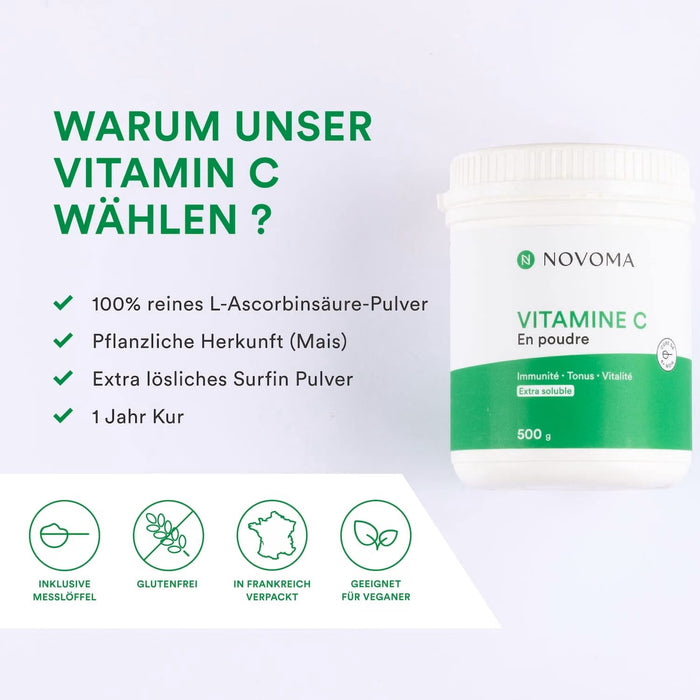 Novoma Vitamin-C-Pulver