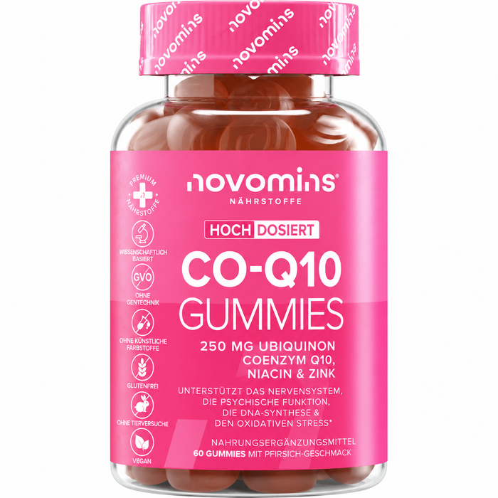 Novomins Coenzym Q10 mit Omega-3