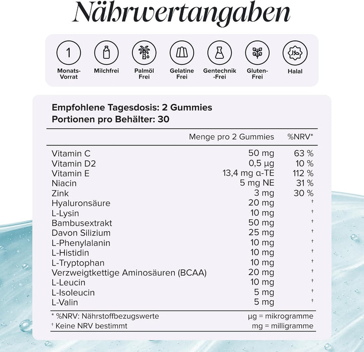 Novomins Veganer Beauty-Komplex mit BCAA