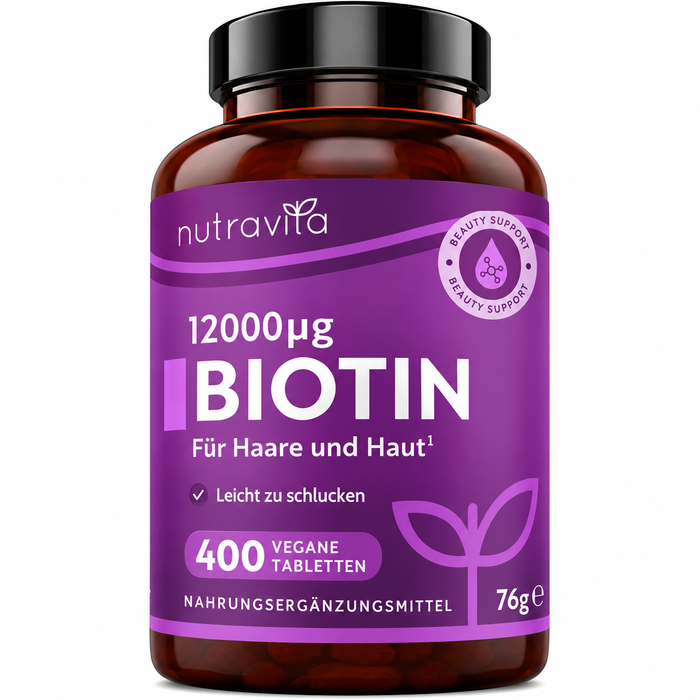 Nutravita Biotin 12.000 µg